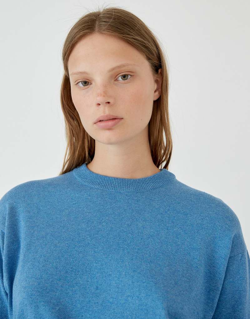 Diarte Costa Sweater - Mottled Blue Diarte Costa Sweater - Mottled Blue
