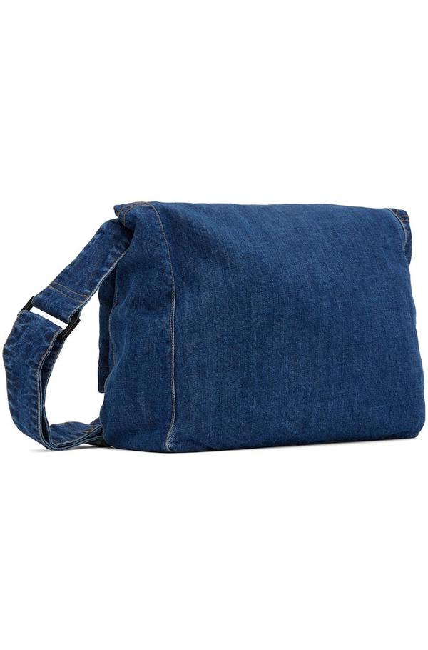 【OUR LEGACY】SLING BAG Mid Blue Denim Our Legacy Sling Bag Mid - Blue Denim | Garmentory