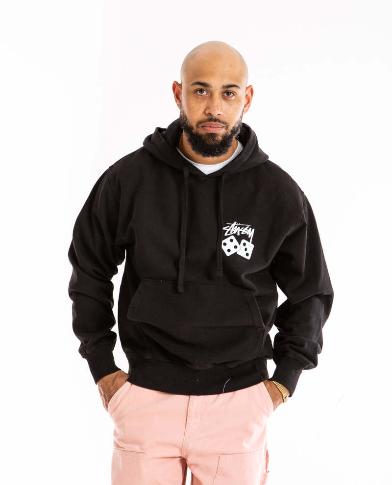 Stussy Dice Pigment Dyed Hoodie | Garmentory