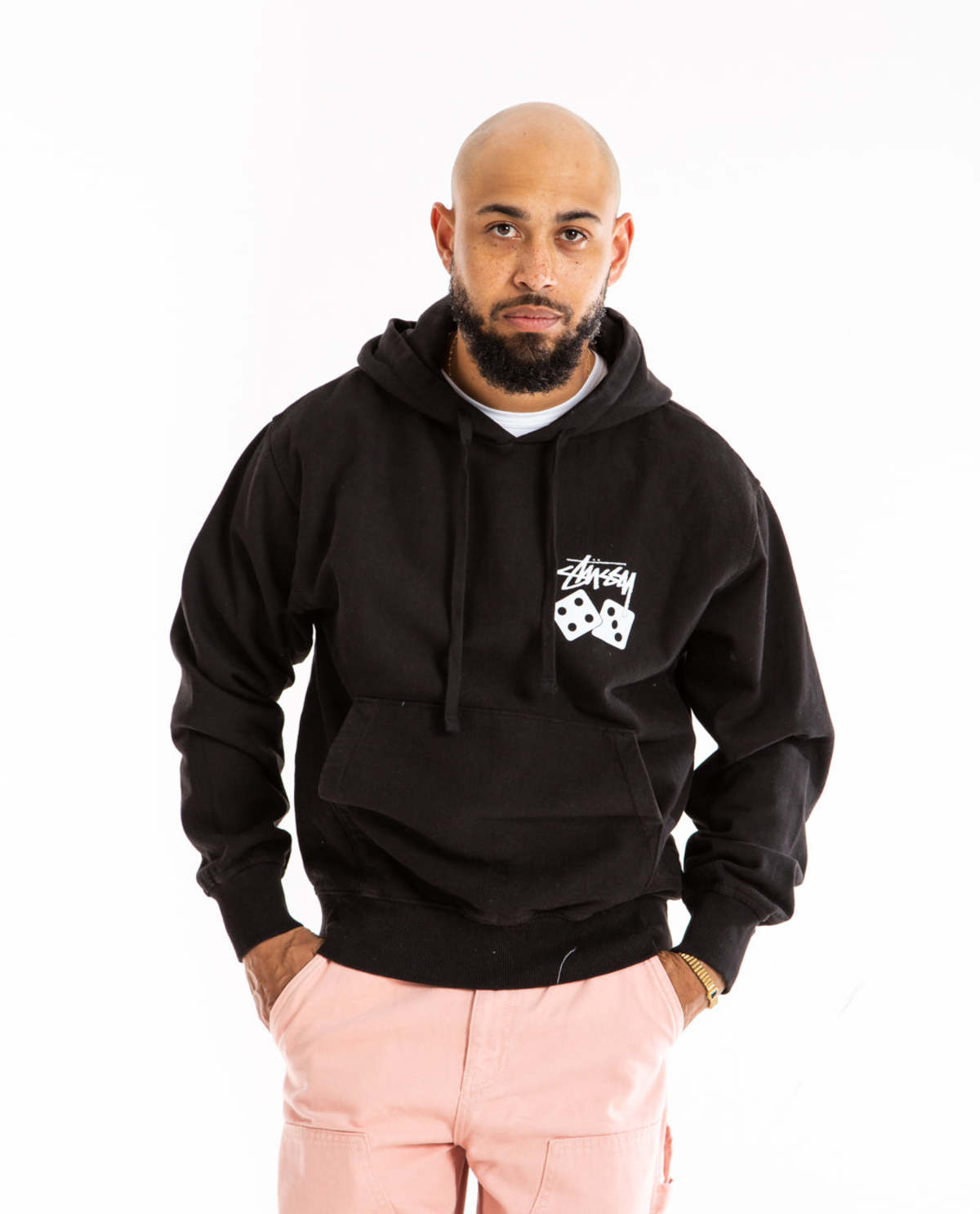Stussy Dice Pigment Dyed Hoodie | Garmentory