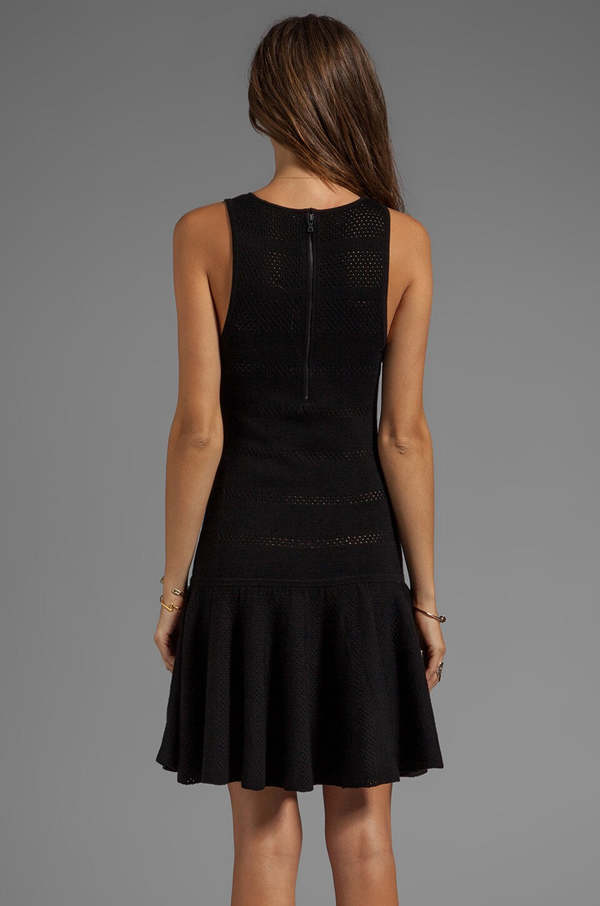 Alice + Olivia Cecile Slim Fit Drop Waist - Black