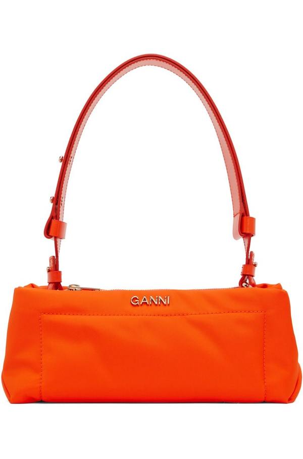 Ganni Pillow Baguette Bag - Orangeade | Garmentory