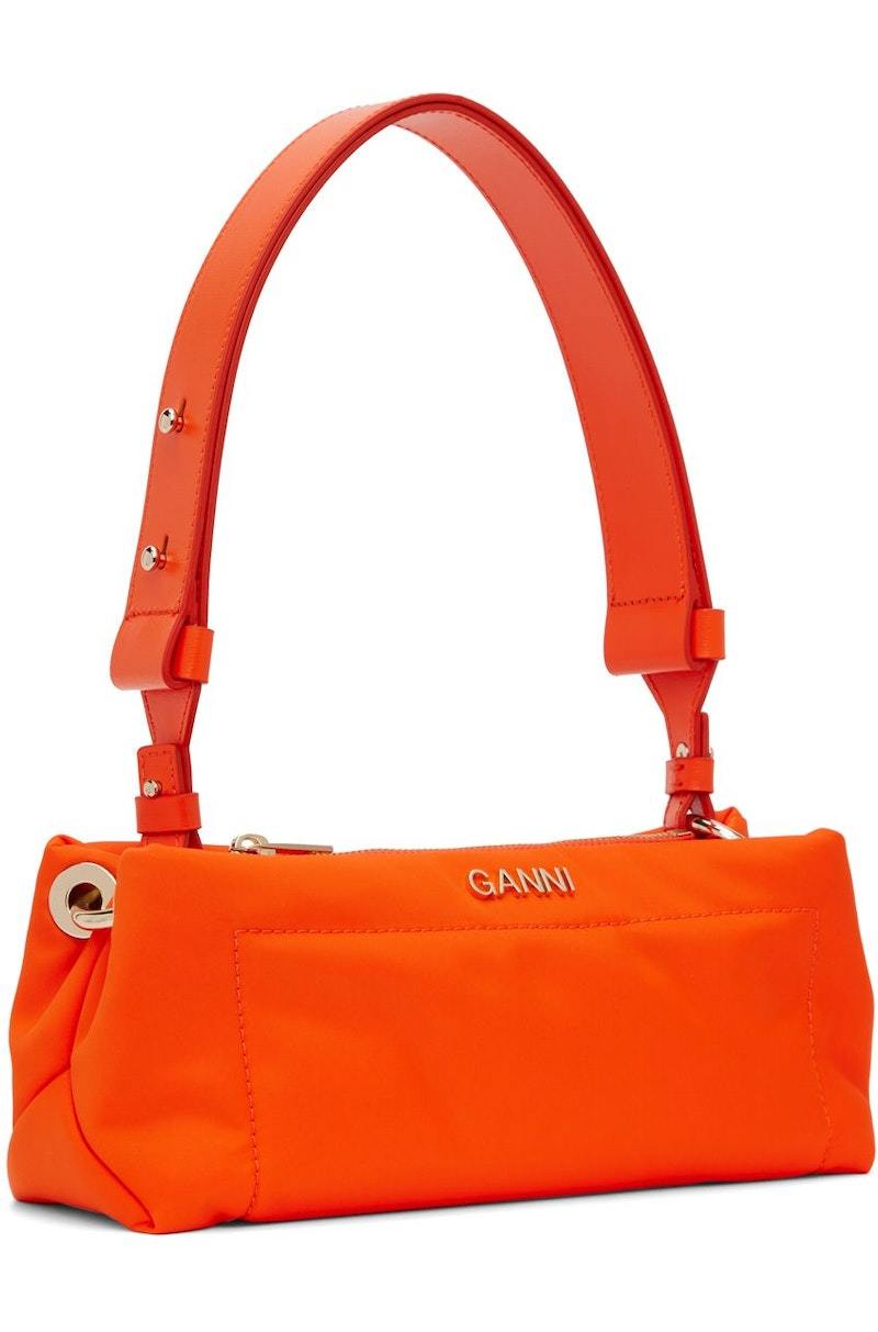 Ganni Pillow Baguette Bag - Orangeade | Garmentory