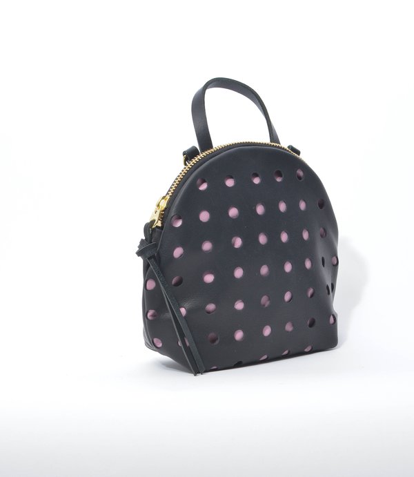 Eleven Thirty Shop Anni Mini Shoulder Bag - Purple Perforated Eleven Thirty Shop Anni Mini Shoulder Bag - Purple Perforated