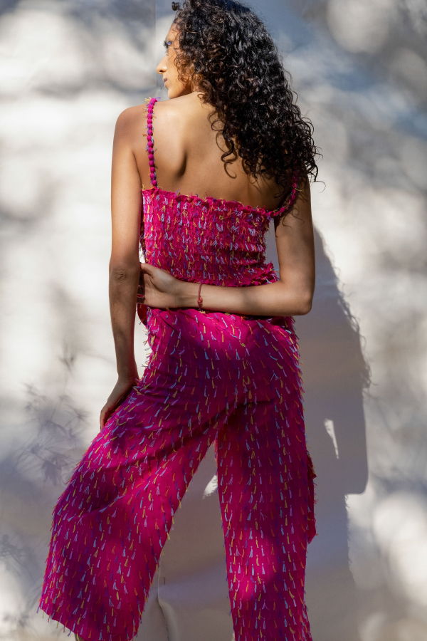 abacaxi Sara Smocked Jumper