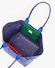 Clare V. Le Box Tote - Electric Blue - Thumbnail 4