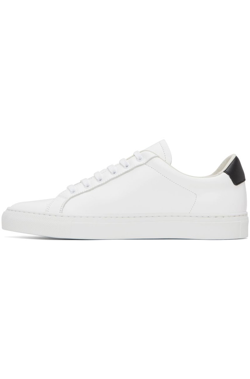 common projects retro low leather sneakers