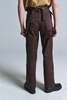 Taiga Takahashi Lot. 208 Cinch-Backed Trousers - Brown - Thumbnail 2