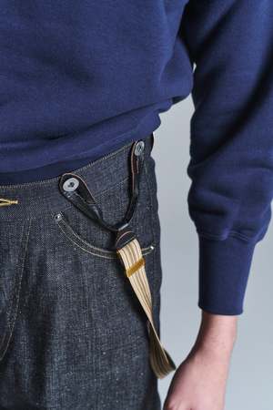 Taiga Takahashi Stripe LOT 005 Suspender - Ohio | Garmentory