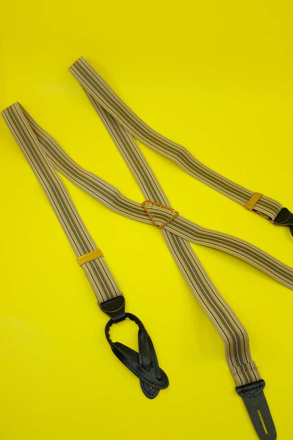 Taiga Takahashi Stripe LOT 005 Suspender - Ohio | Garmentory