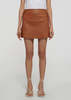 Derek Lam Gina Lace Up Skirt - Luggage - Thumbnail 2