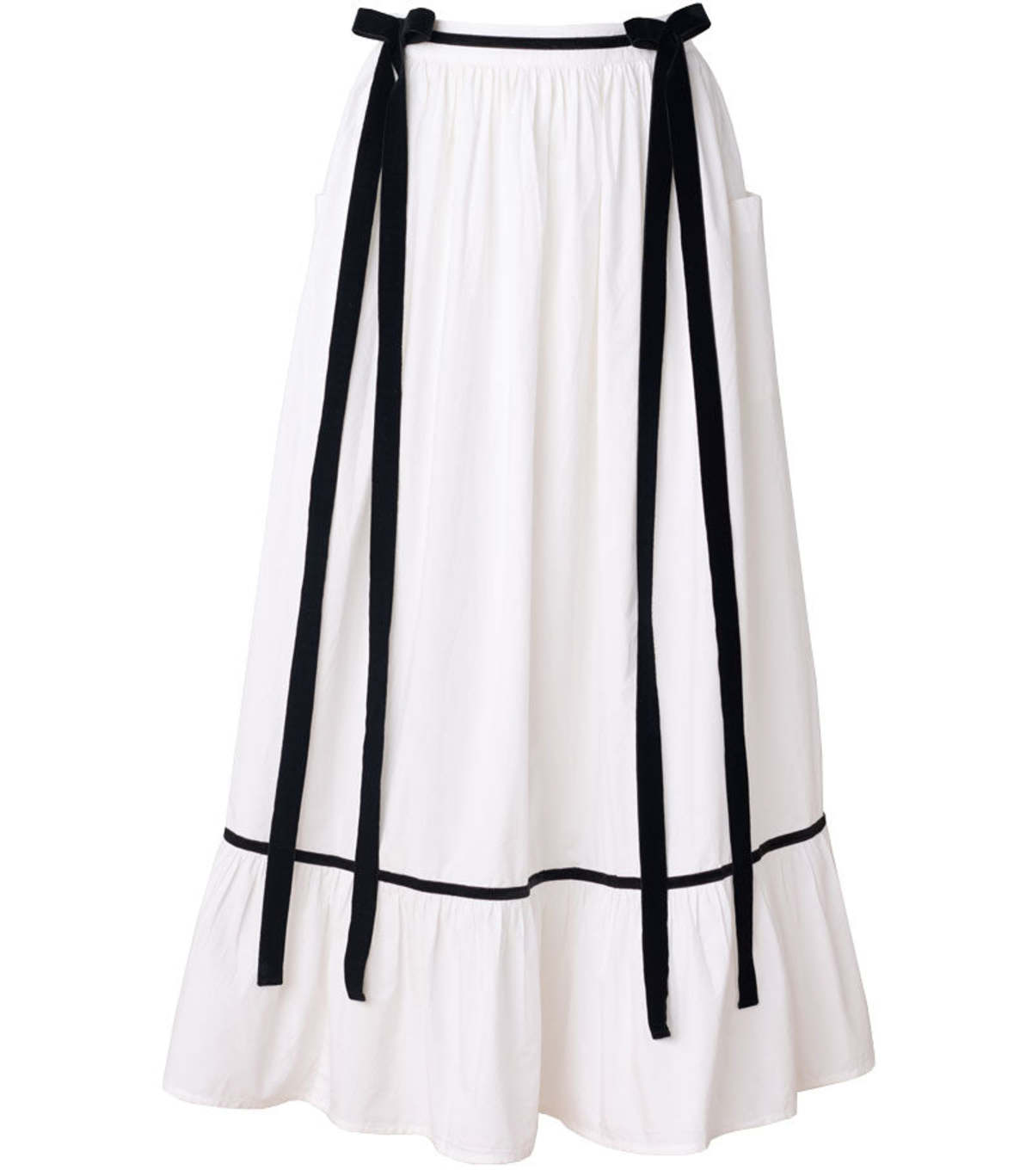 BATSHEVA Kipp Skirt White Garmentory