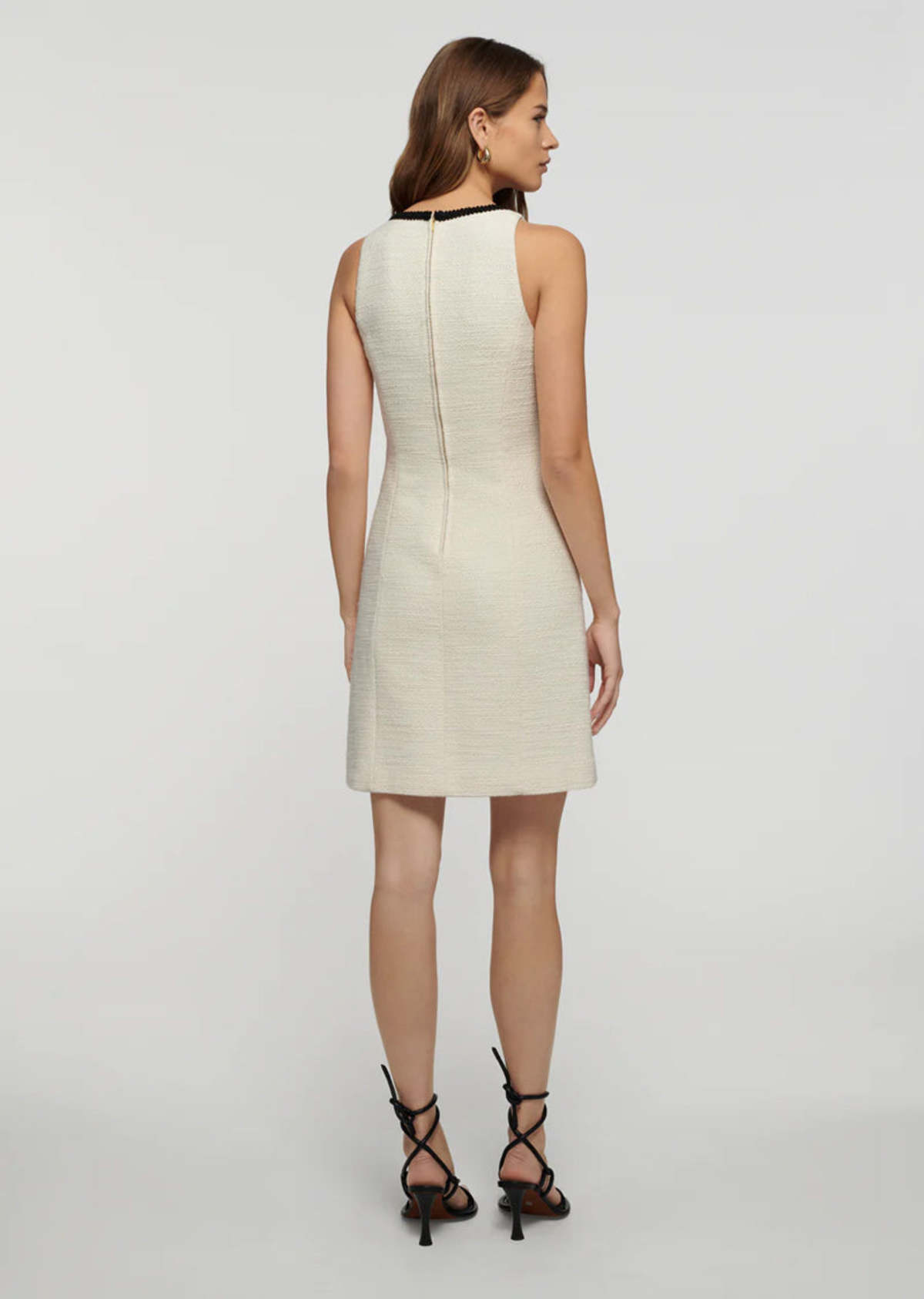 Derek Lam Petra Embellished Sheath Dress - white - Image 3 of 7