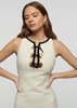 Derek Lam Petra Embellished Sheath Dress - white - Thumbnail 5