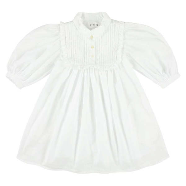 Kids Morley Stevie Dress - Densy White