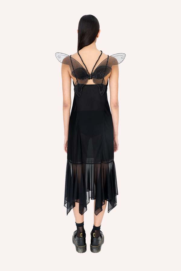 black wings mesh dress Shop Black Wings Mesh Dress | Jaded London | Clothing