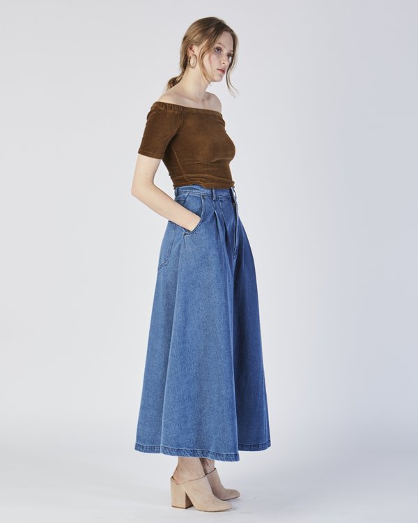 69 Cow person denim skirt 69 Cow person denim skirt