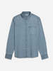O.N.S Fulton Tencel Linen Shirt - Light Indigo - Thumbnail 1