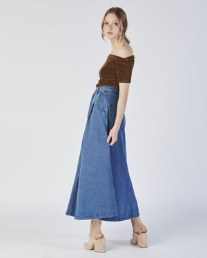 69 Cow person denim skirt 69 Cow person denim skirt