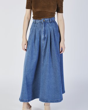 69 Cow person denim skirt 69 Cow person denim skirt