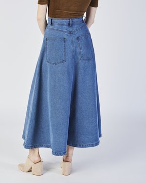 69 Cow person denim skirt 69 Cow person denim skirt
