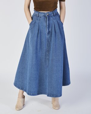 69 Cow person denim skirt 69 Cow person denim skirt