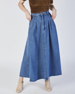 69 Cow person denim skirt 69 Cow person denim skirt
