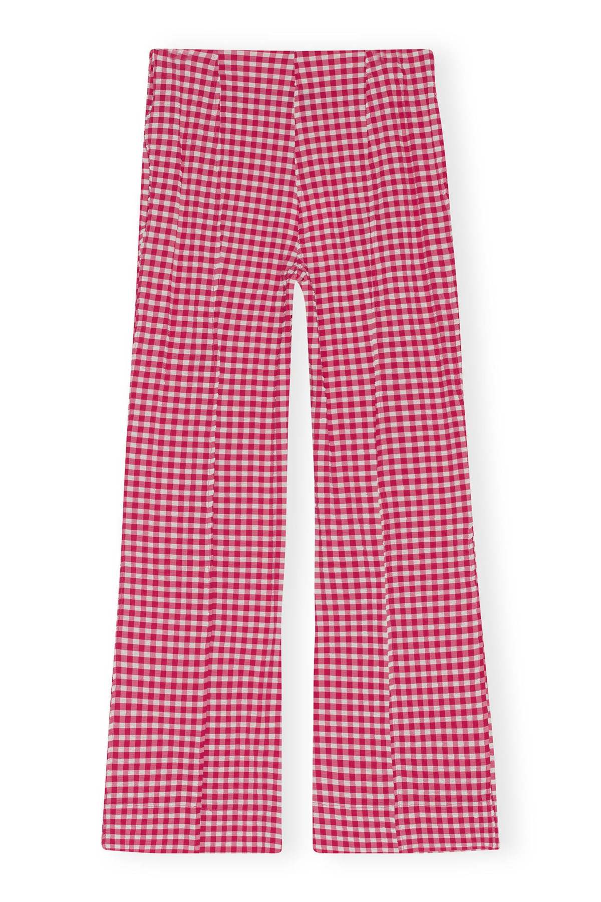 Seersucker Pull-On Crop Pant | LaneBryant