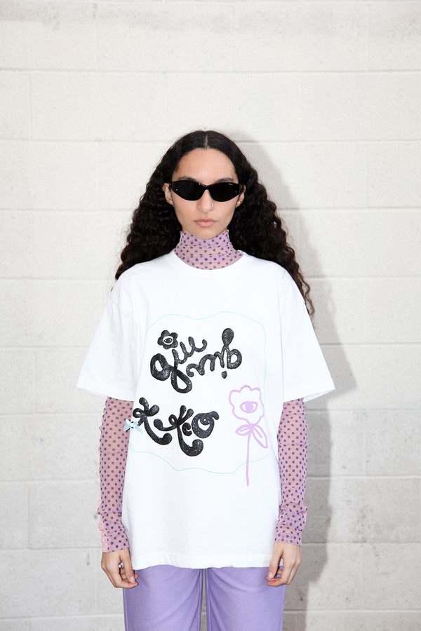 Giu Giu x KkCo Grand Opening Tee - White