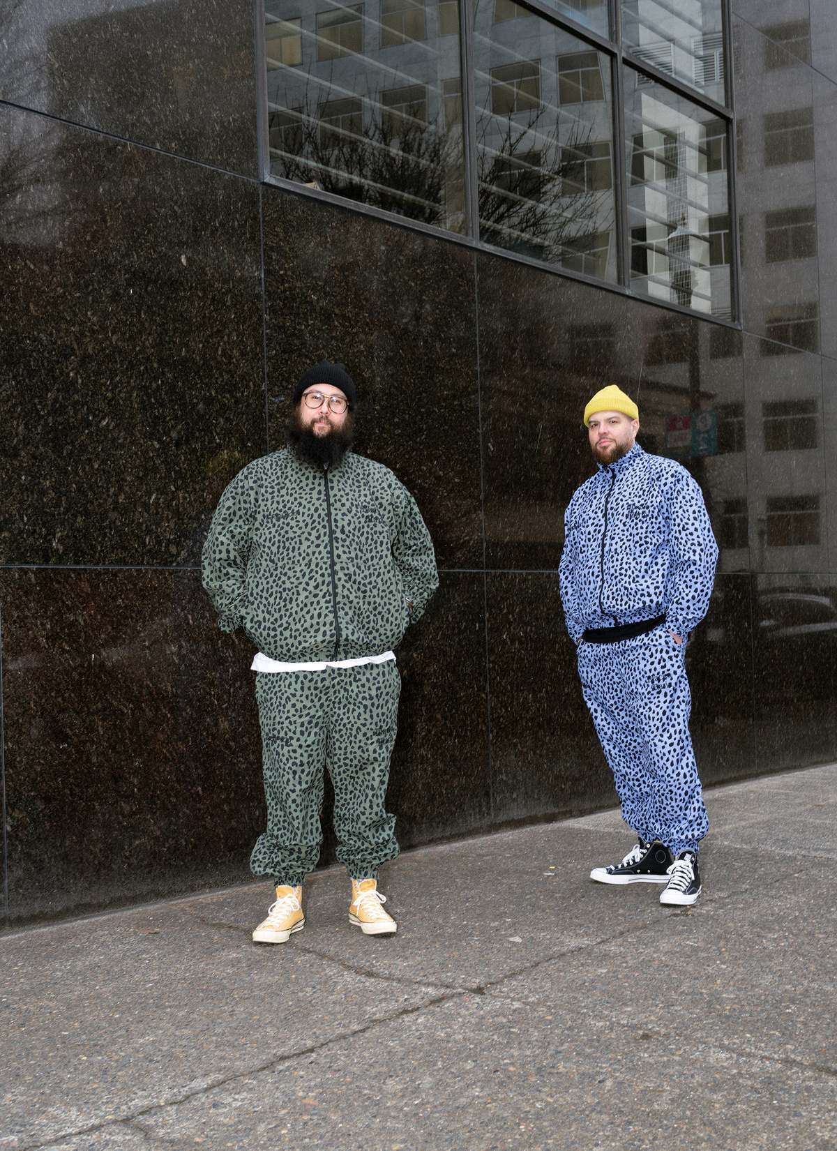 Wacko Maria/guilty Parties X Gramicci Leopard Pattern Track Pants