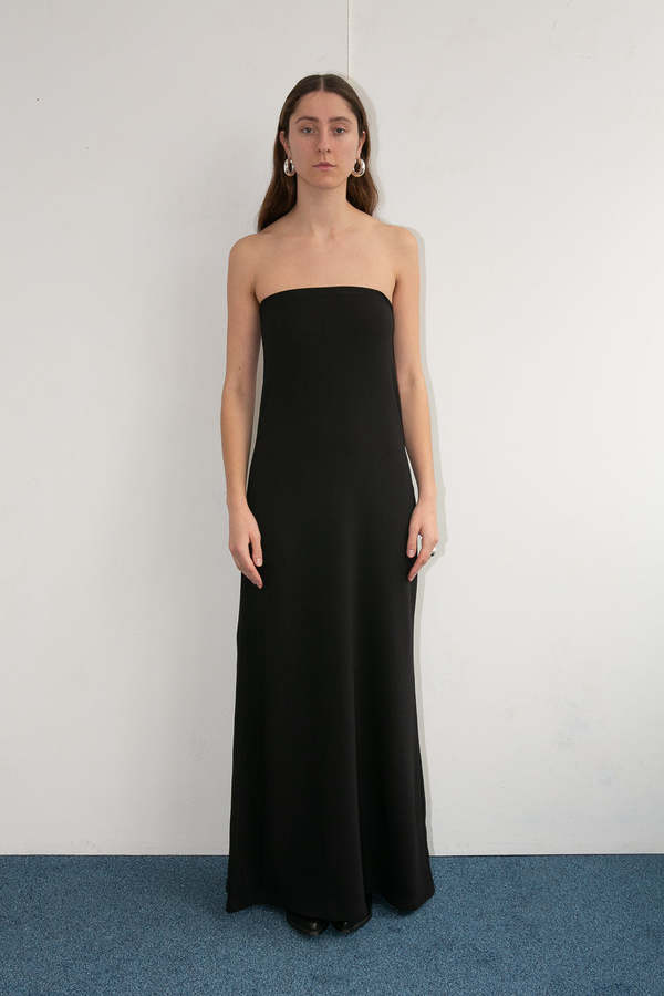 Vintage Jean Paul Gaultier Bandeau Dress - Black on Garmentory