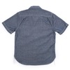 Freenote Cloth Dayton Short Sleeve Shirt - Chambray - Thumbnail 2