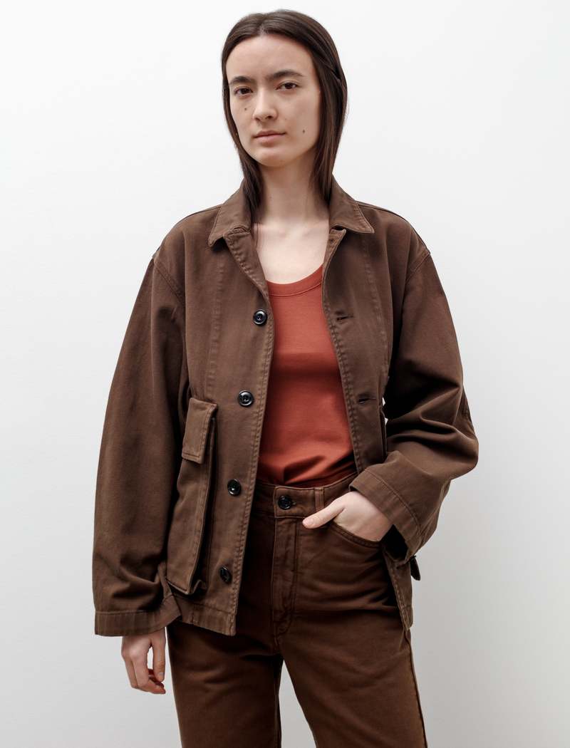 ジャケット・アウター LEMAIRE BOXY JACKET BROWN Lemaire - BOXY JACKET | HBX - Globally Curated Fashion and