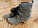No.6 Clog Boots - Taupe - Thumbnail 1