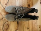 No.6 Clog Boots - Taupe - Thumbnail 3