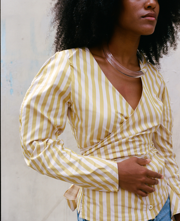 Kahle Wrap Blouse Kahle Wrap Blouse