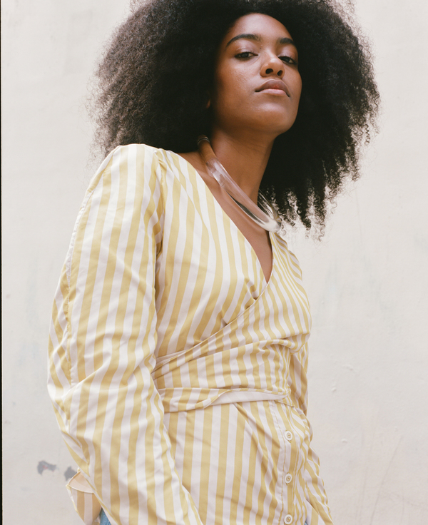 Kahle Wrap Blouse Kahle Wrap Blouse