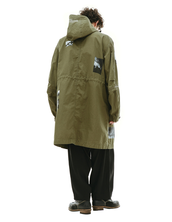 Undercover Pink Floyd Graphics Printed Coat - Khaki | Garmentory