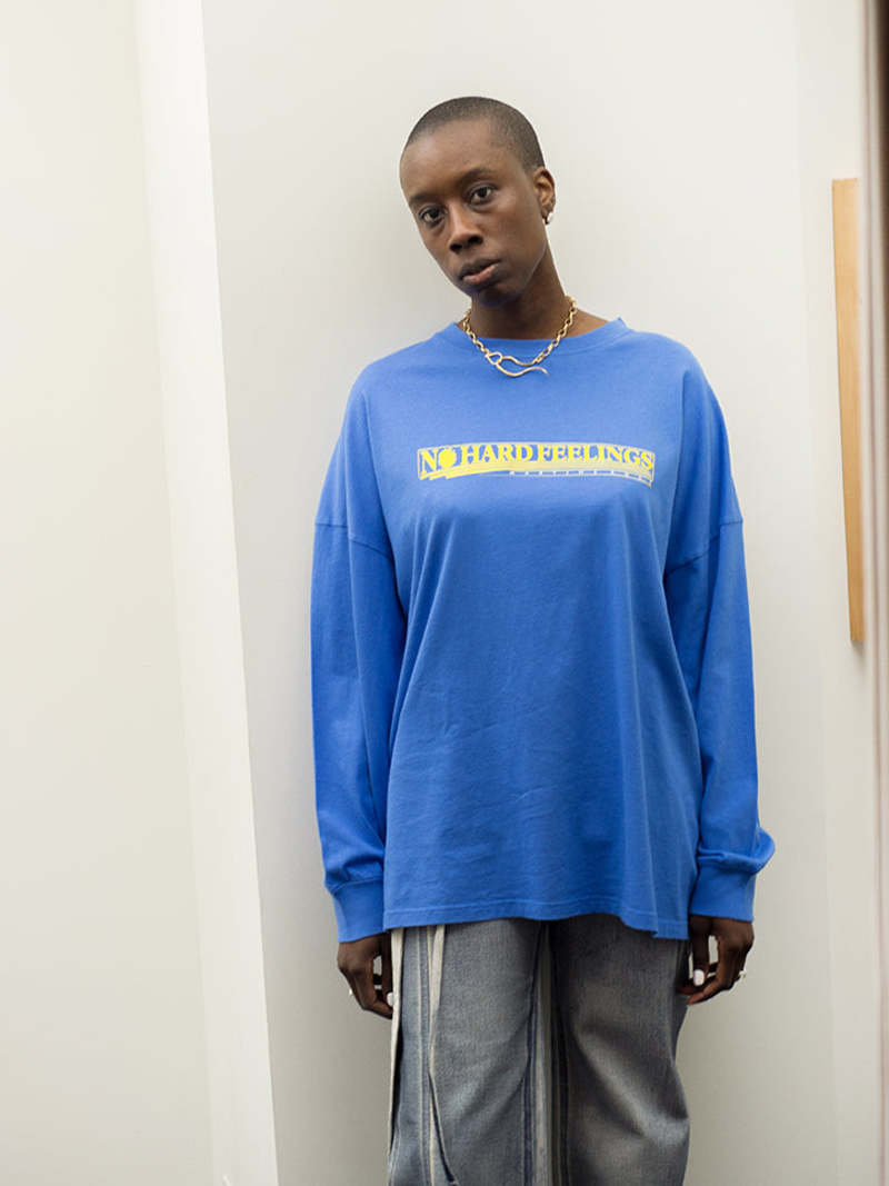 Martine Rose Oversized L/S T-Shirt - No Hard Feelings