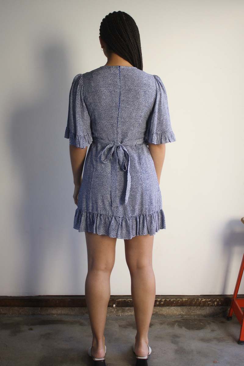 Myrtle Beverly Mini - Navy Confetti