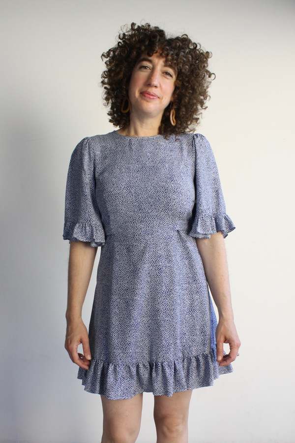 Myrtle Beverly Mini - Navy Confetti