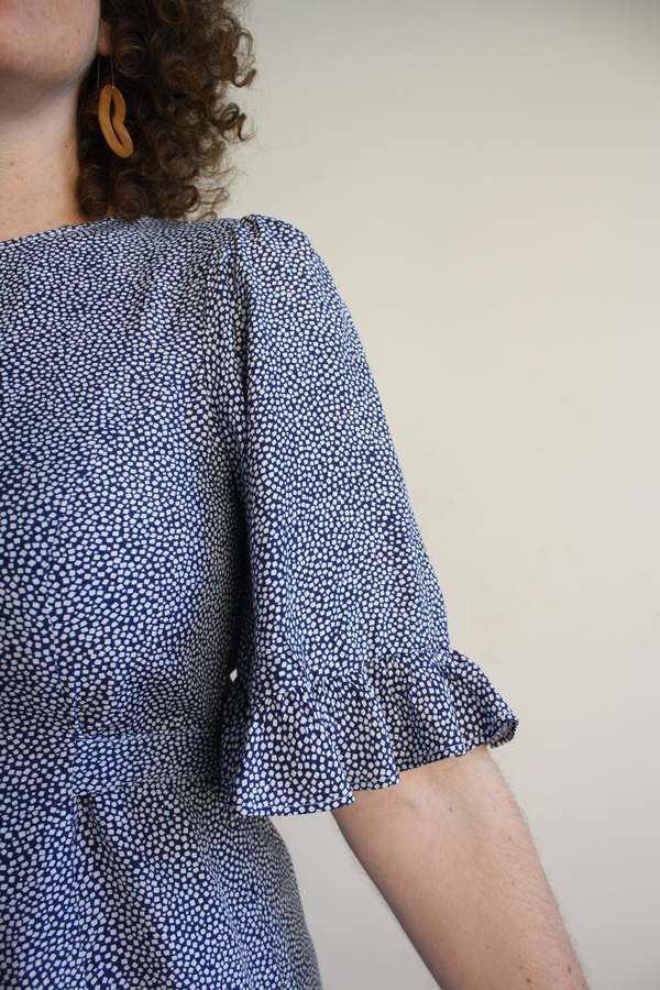 Myrtle Beverly Mini - Navy Confetti