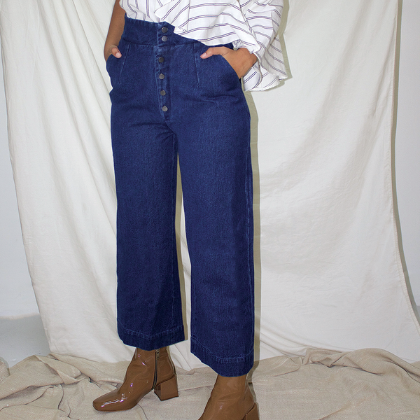 Ajaie Alaie Vuela Pants - Dark Denim Ajaie Alaie Vuela Pants - Dark Denim