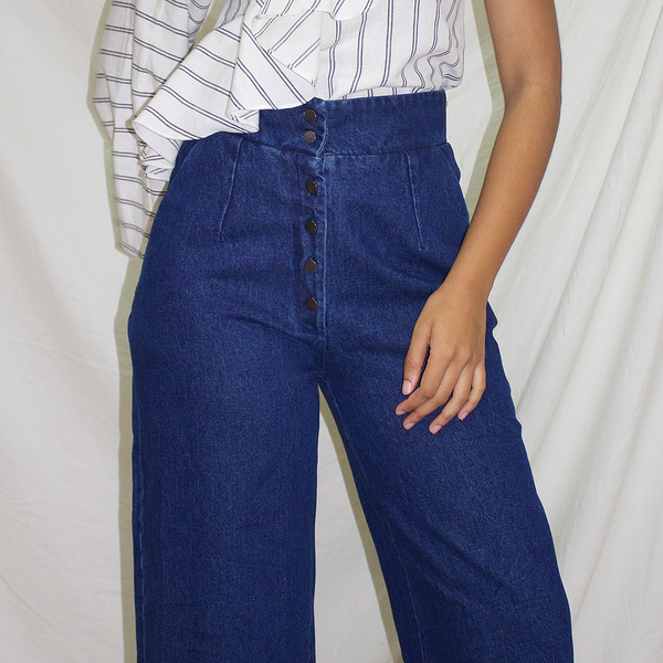Ajaie Alaie Vuela Pants - Dark Denim Ajaie Alaie Vuela Pants - Dark Denim