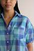Myrtle Kiki Dress - Aqua Plaid - Thumbnail 4