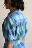 Myrtle Kiki Dress - Aqua Plaid - Thumbnail 5
