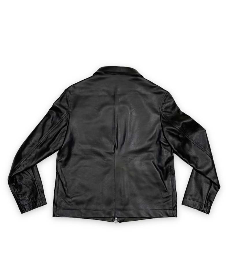 JKEEFER Leather Jacket Black Garmentory