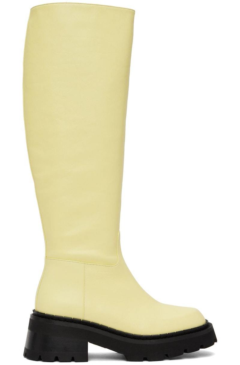 BY FAR Russel Boots - Ivory | Garmentory