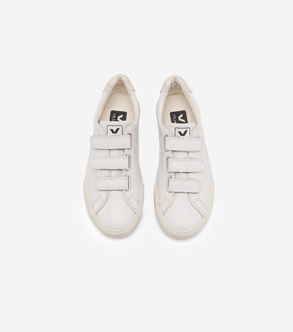 UNISEX Veja 3 Lock Extra White Pierre Sneaker UNISEX Veja 3 Lock Extra White Pierre Sneaker