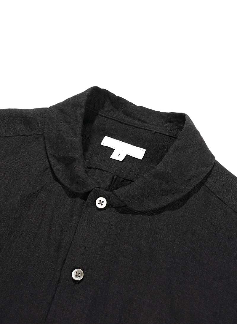 Engineered Garments Rounded Collar Shirt - Black Handkerchief